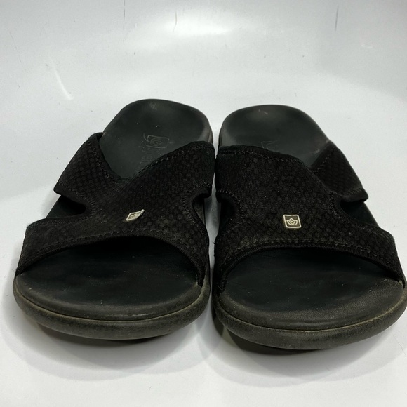 Spenco Breeze Men’s orthotics slides black size 10 - Picture 3 of 8